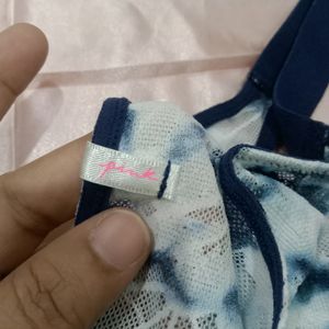 Pink Victoria Secret Branded Bra Panty