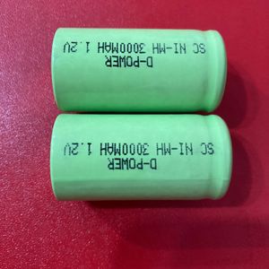 1.2v 3000 mah Ni Mh Rechargeable Battery