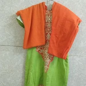 2 Kurtis,Pajami& Dupatta