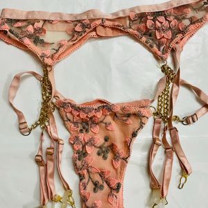 Lulu&Sky Panty With Waist Belt