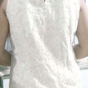 A Cream Colour Top