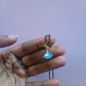 CINDERELLA CHARM NECKPIECE