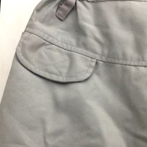 Cargo Mini Skirt - Gray