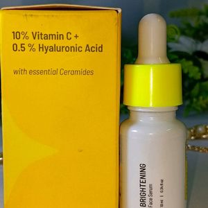 10% Vitamin C + 0.5% Hyaluronic Acid Face Serum