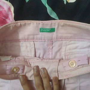 Pink United Colors Of Bennetton Shorts