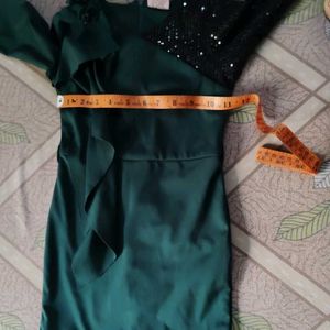 Very Beautiful Green Colour Dress