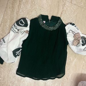 Baby Girl Western Top