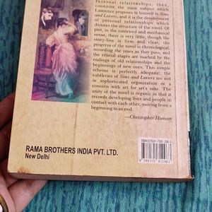 Book - Sons And Lovers