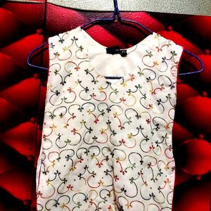 White Kurta For Kids