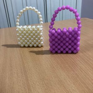 Mini Beaded Bag