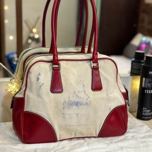 Authentic Prada Bowler Bag