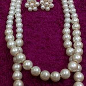 Pearl Necklace Set