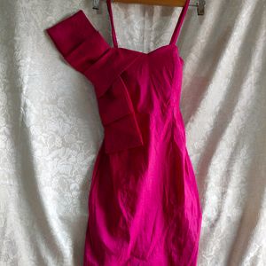 Hot Pink Designer Dress