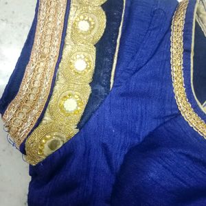 Double Colour Heavy Saree