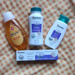 Himalaya Baby Shampoo,powder & Diaper r