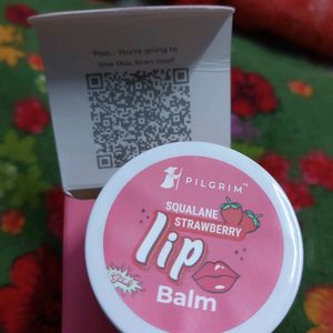 Squalane Strawberry Lip Balm