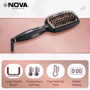 NOVA NHS 904 Straightening Smoothning Hair Brush