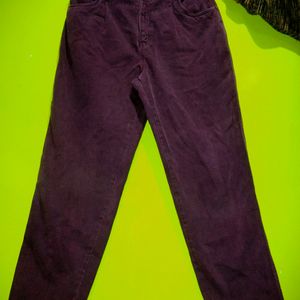 Dark Mauve  Women 👖 Demins