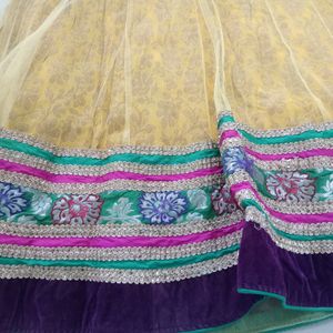 New Heavy Yellow Chaniya Choli