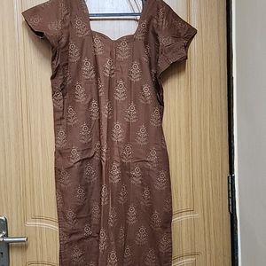 Stitched Kurti Suit Set