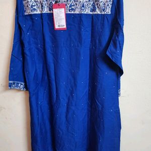 Blue Women's Kurta Set (Brand New)