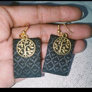 Fabric Earrings