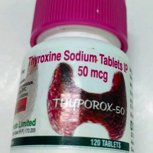 Thyroxine Sodium Tablets Ip 50mcg Tablet