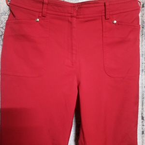 Vintage Red Pants