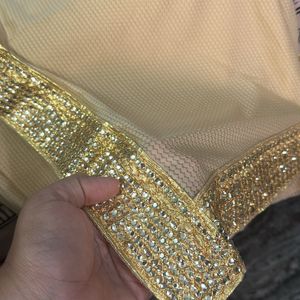 Golden Boder Saree