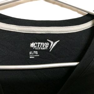 Active Black Long Sleeve T Shirt