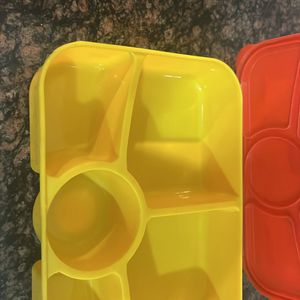 Red And Yellow Color Kids Tiffin