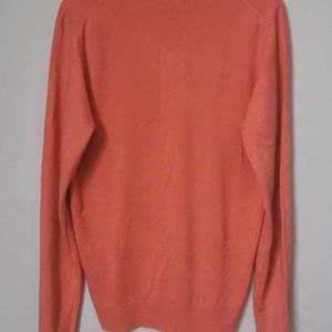 RED TAPE V-Neck Pullover with Ribbed Hems