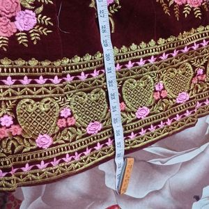 Lehnga ,blouse ,net Dupatta