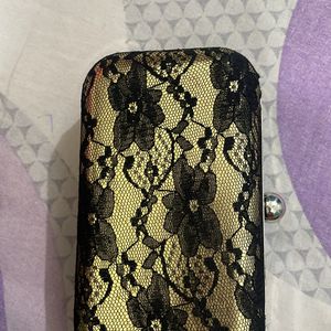 Golden Clutch With Chain