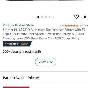 Brother Laser Duplex Printer