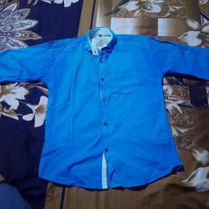 A Party Wear Blue 🔵 Shirt