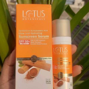 New) Sunscreen Serum By Lotus Botanicals