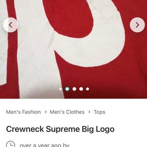 Original Supreme’s Sweatshirt