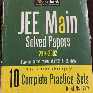 JEE Main Solved Papers By Vikas Jain