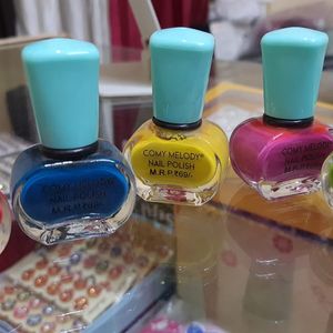 PACK OF 5 NAILPAINT