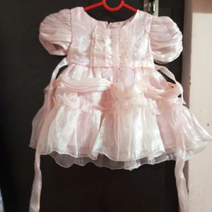 Baby Girl Knee Length Fancy Dress