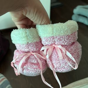 Cute Baby Girl Booties For New born