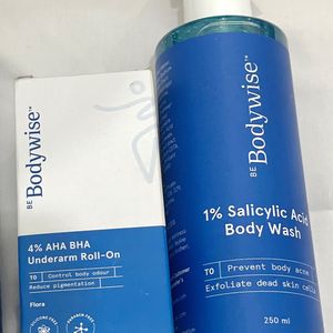 Combo Of Be bodywise roll On,body Wash