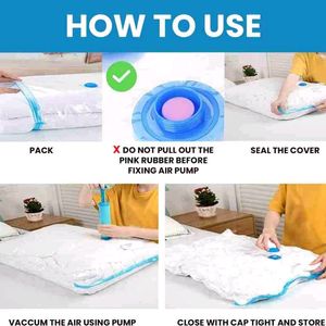 Vaccum Bags Travel Friendly