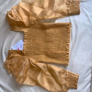 Golden Fancy Top