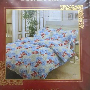 New beautiful King bedsheet +two pillow Cover