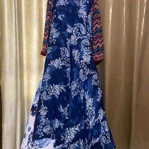 Triple Layered Ethnic Gown