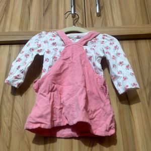 Girls Dungaree Dress