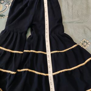 Sharara suit for little Girls.