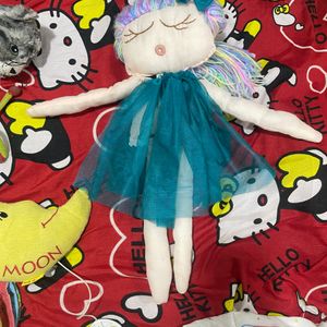 Handbade cuddling doll